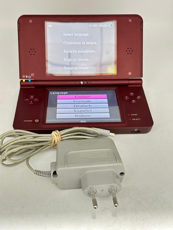 509422 2 CONSOLA NINTENDO DSi XL ROJO + CARGADOR