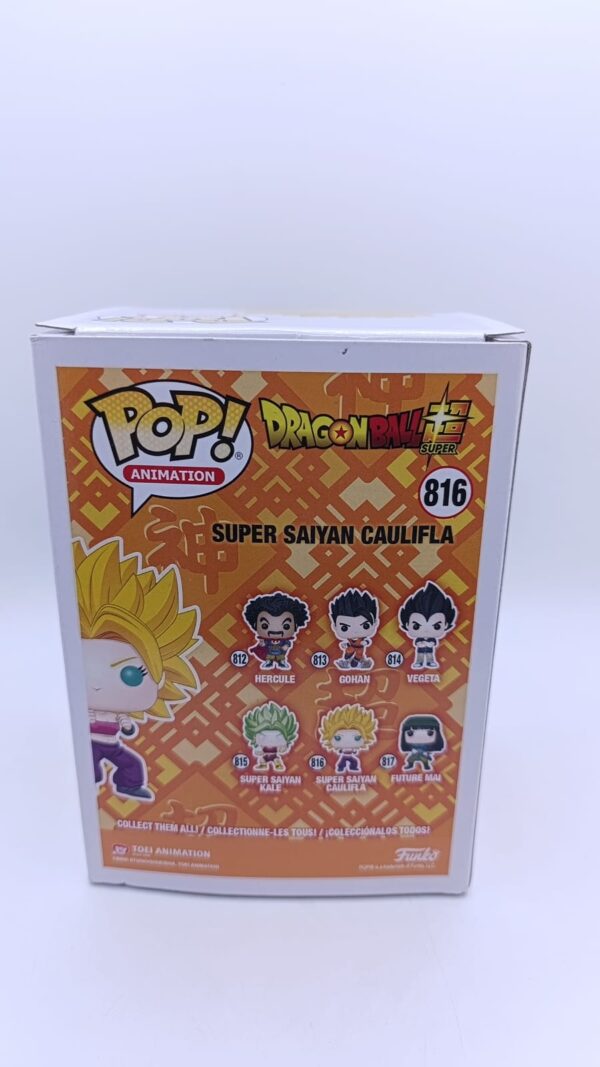 509427 4 FUNKO POP DRAGON BALL SUPER SAIYAN CAULIFLA 816