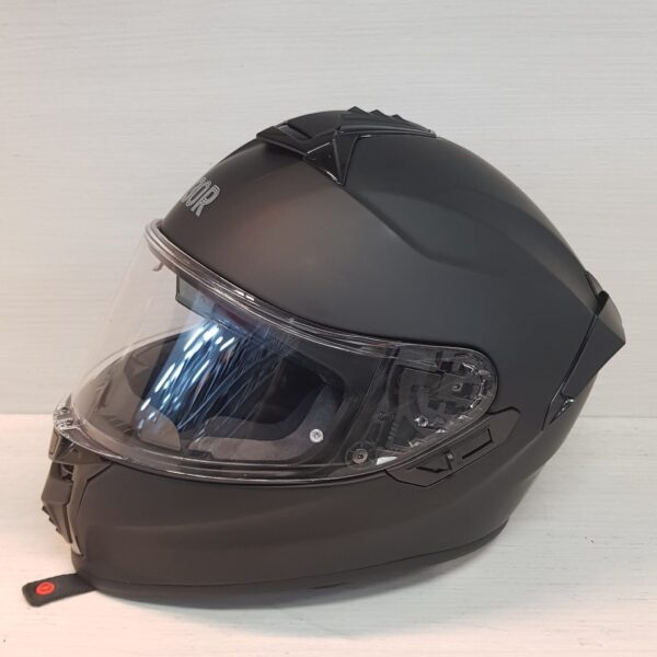 509472 3 CASCO 130R KATSURA NEGRO MATE + BOLSA