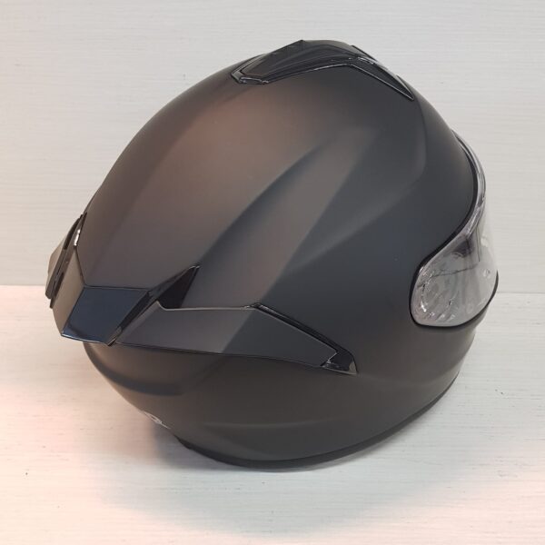 509472 5 CASCO 130R KATSURA NEGRO MATE + BOLSA