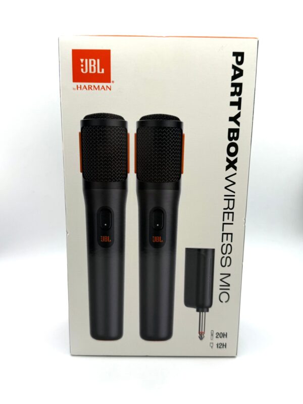 510143 1 PAR DE MICROFONOS JBL PARTYBOX WIRELESS MIC (A ESTRENAR)