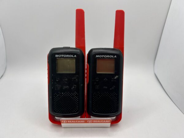 510280 1 PAREJA DE WALKIE TALKIE MOTOROLA TALKABOUT T6 +CARGADOR