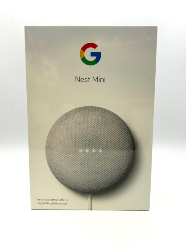 510308 1 ALTAVOZ INTELIGENTE GOOGLE NEST MINI 2ºDA GENERACION *A ESTRENAR*