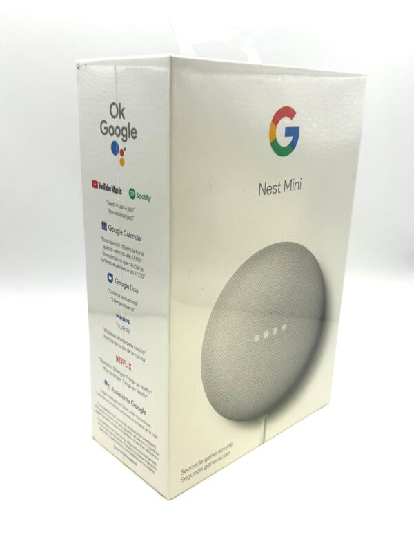 510308 4 ALTAVOZ INTELIGENTE GOOGLE NEST MINI 2ºDA GENERACION *A ESTRENAR*