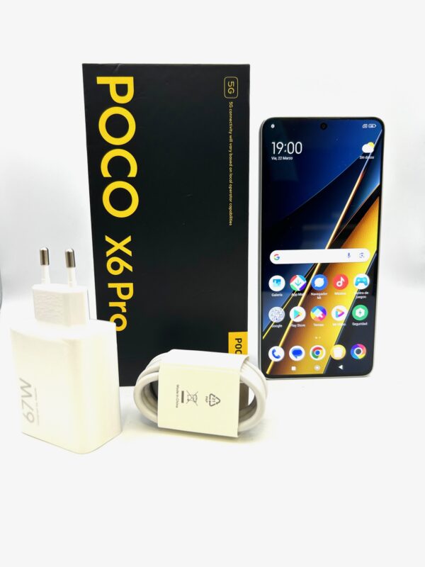 IMG 3031 MOVIL POCO X6 PRO 5G GREY 12GB 512GB *A ESTRENAR* + CAJA