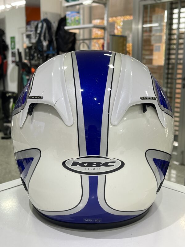 IMG 3215SAMU131124 11 scaled CASCO DE MOTO KBC VR-7 AZUL Y BLANCO TALLA S