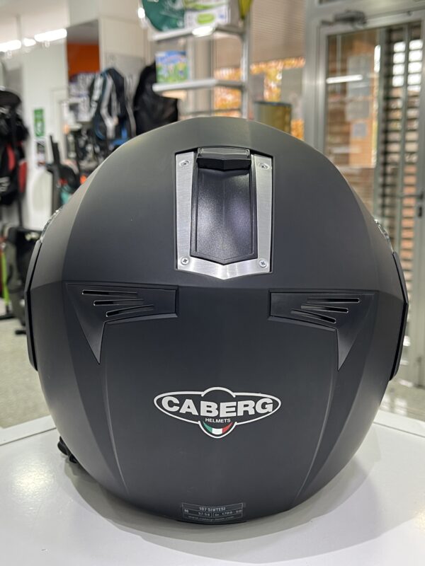 IMG 3215SAMU131124 20 scaled CASCO DE MOTO CABERG 107 SINTESI NEGRO M