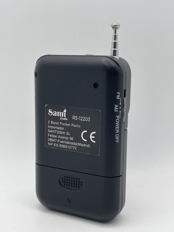 IMG 4204SAMU221124 82 scaled RADIO DE BOLSILLO SAMI RS-12203 NEGRO