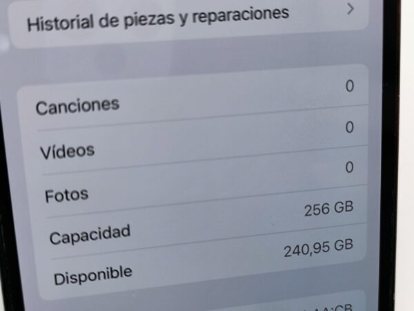 Imagen de WhatsApp 2024 11 05 a las 11.28.02 dd2931d6 APPLE IPHONE 12 PRO 256GB GRAFITO 78% SALUD BATERIA