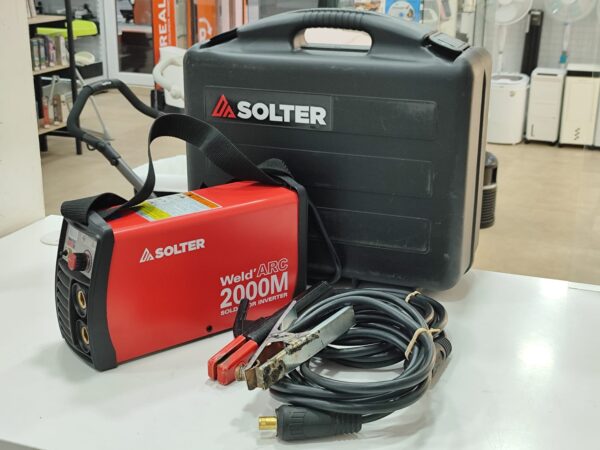 Imagen de WhatsApp 2024 11 13 a las 11.18.39 34bc92ad EQUIPO DE SOLDADURA SOLTER WELD ARC 2000M + MALETÍN + CABLES