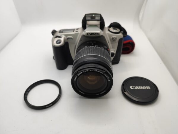 Imagen de WhatsApp 2024 11 14 a las 11.24.07 aee365d4 CAMARA ANALOGICA CANON EOS 300 + OBJETIVO 28-80 *DECORATIVA*