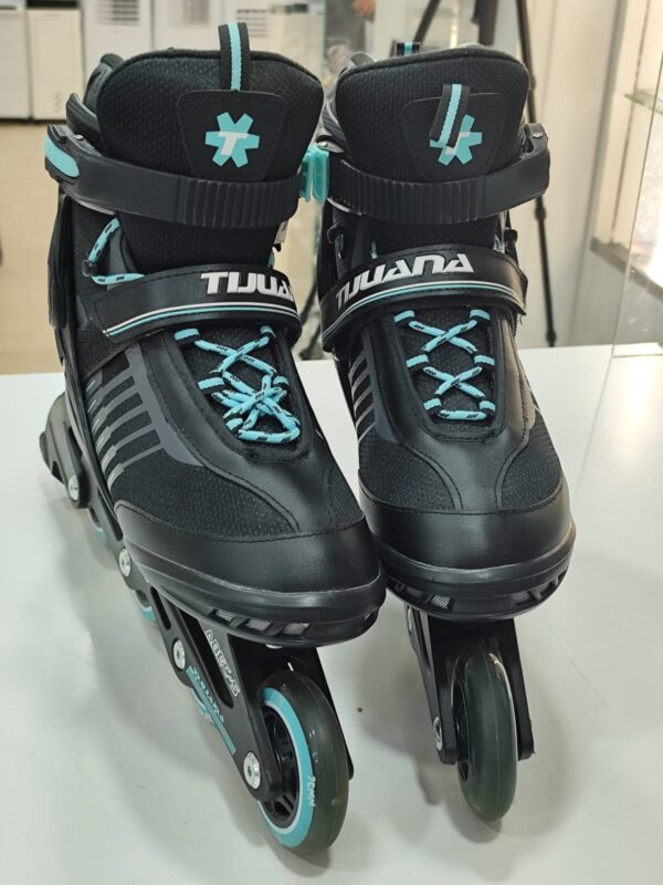 Imagen de WhatsApp 2024 11 18 a las 17.15.06 2bbffb66 PATINES LINEA TIJUANA ABEC-5 NEGRO AZULES TALLA 41