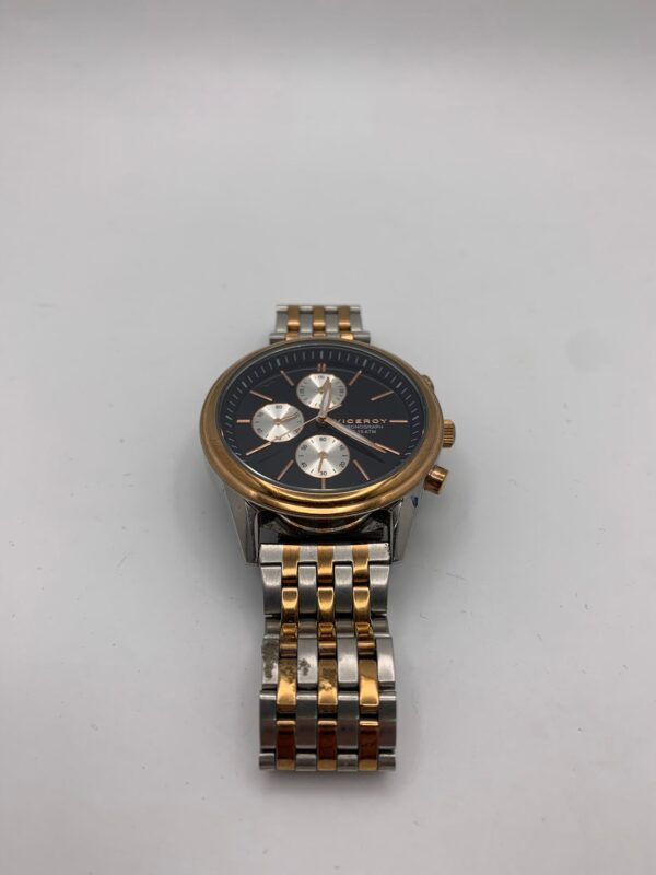 WhatsApp Image 2024 11 11 at 12.25.41 1 RELOJ DE PULSERA DE CABALLERO VICEROY 401123 CORREA METALICA ESFERA NEGRA