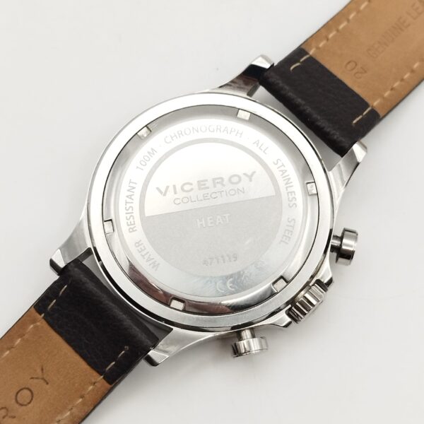 06 U512510 1 RELOJ VICEROY HEAT 471119 CRONOGRAFO ESFERA NEGRA