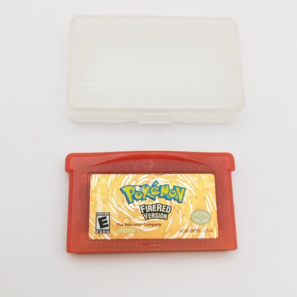 06 U513509 1 JUEGO POKEMON ROJO GAMEBOY ADVANCE FIRERED VERSION USA