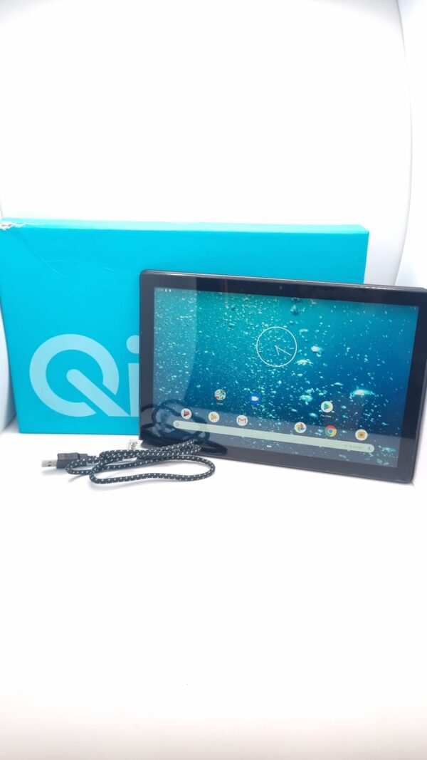 08 U369000 1 TABLET QILIVE QT19101HV 32GB NEGRO + CAJA + CABLE