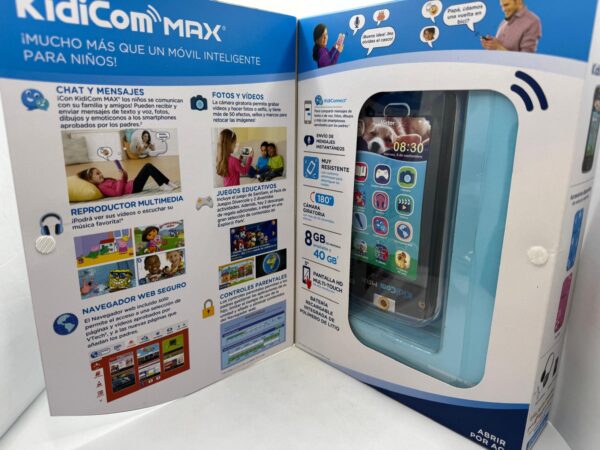 08 U513077 3 TABLET INFANTIL VTECH KIDICOM MAX + CAJA *A ESTRENAR*