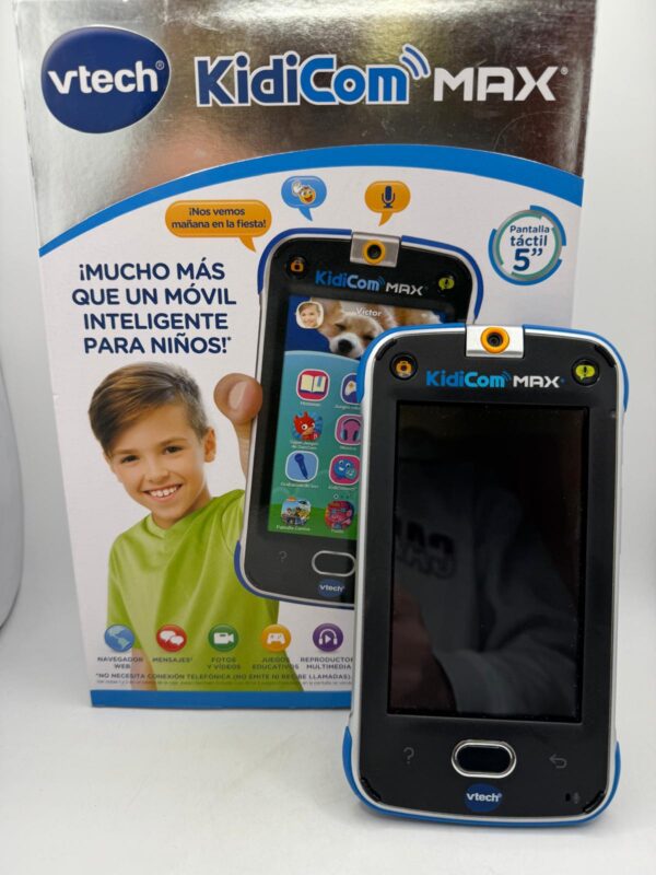 08 U513077 4 TABLET INFANTIL VTECH KIDICOM MAX + CAJA *A ESTRENAR*