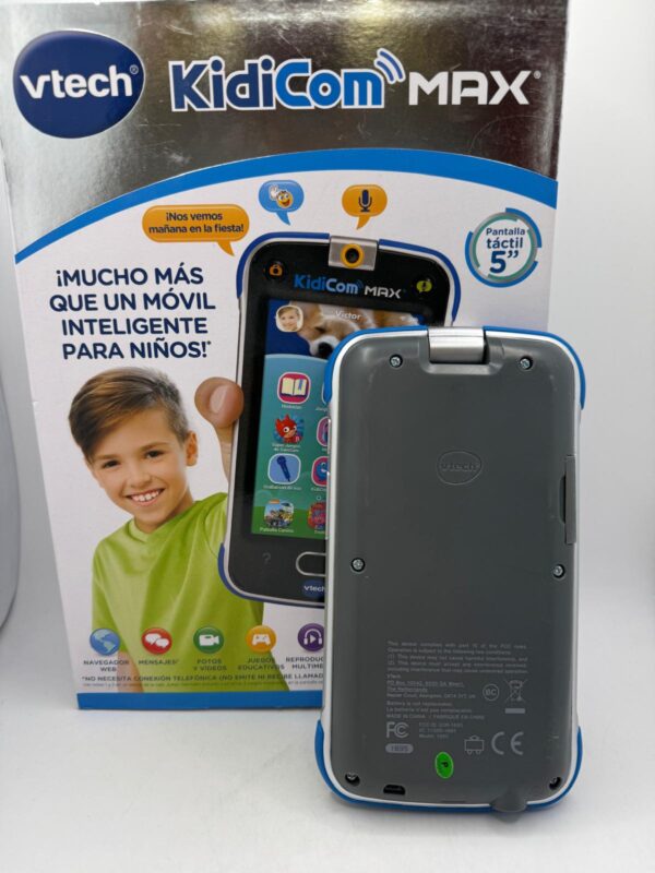 08 U513077 5 TABLET INFANTIL VTECH KIDICOM MAX + CAJA *A ESTRENAR*