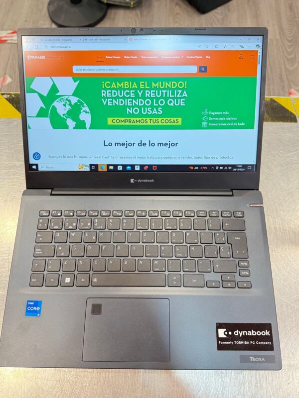 11 U513868888 3 PORTATIL DYNABOOK TEGRA A40 CORE I5-1240P 8GB 256GB SSD W10 + CARGADOR