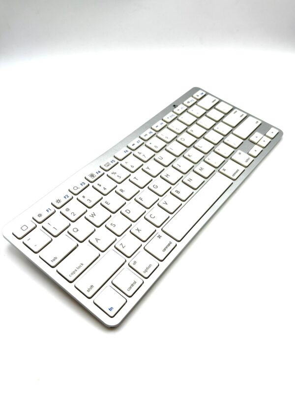 11 U514557 4 TECLADO INALAMBRICO TECKNET BLANCO + CAJA