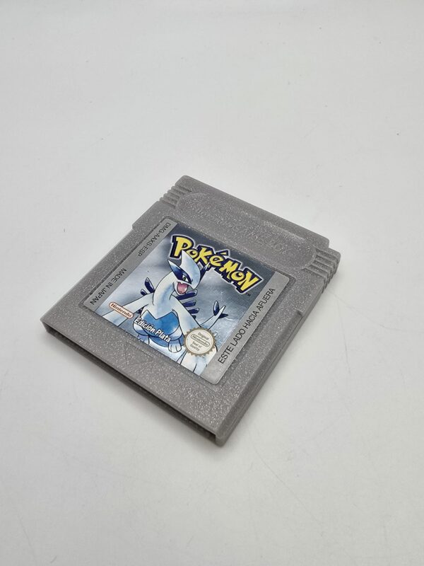 15u511418 2 JUEGO POKEMON EDICION PLATA * SOLAMENTE CARTUCHO*