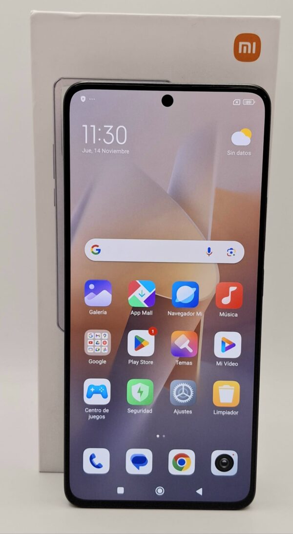 15u516296 1 MOVIL XIAOMI REDMI NOTE 13 PRO 8 GB/256 GB 5G + CAJA *SIN CARGADOR*