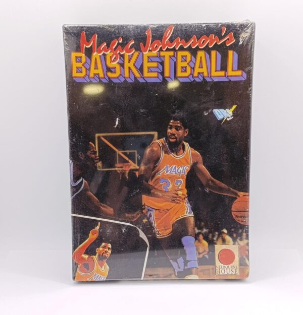 401503 2 JUEGO MAGIC JOHNSONS BASKETBALL IBM PC 5,25 PRECINTADO