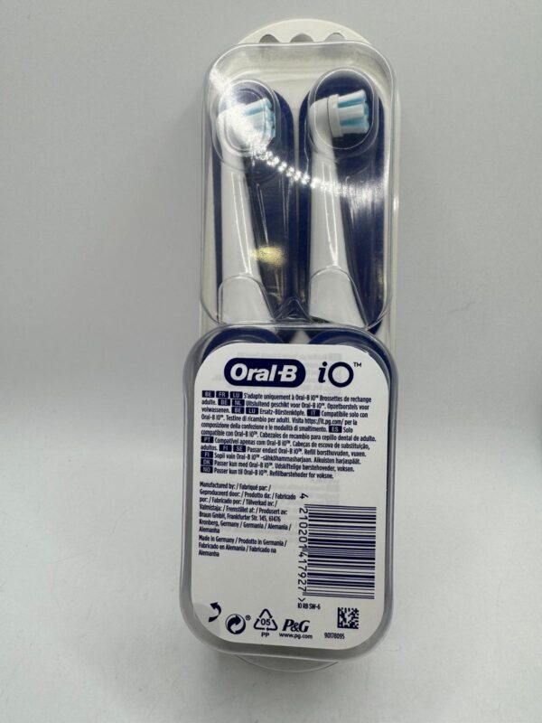 410644 2 CABEZALES ORAL B IO XL X6 BRAUM * A ESTRENAR*