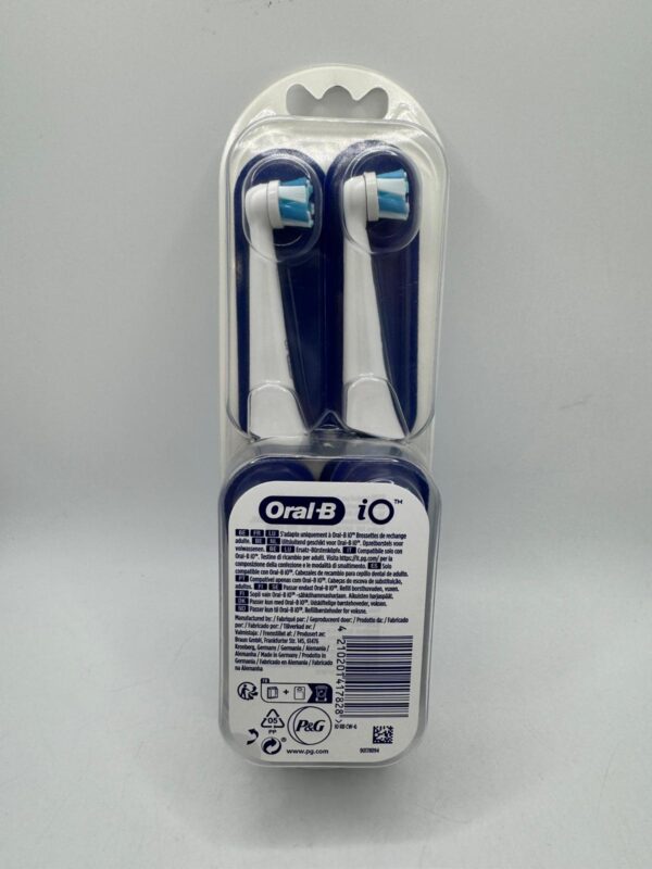 411418 2 PACK RECAMBIO ORAL B IO XL X6 BLANCO