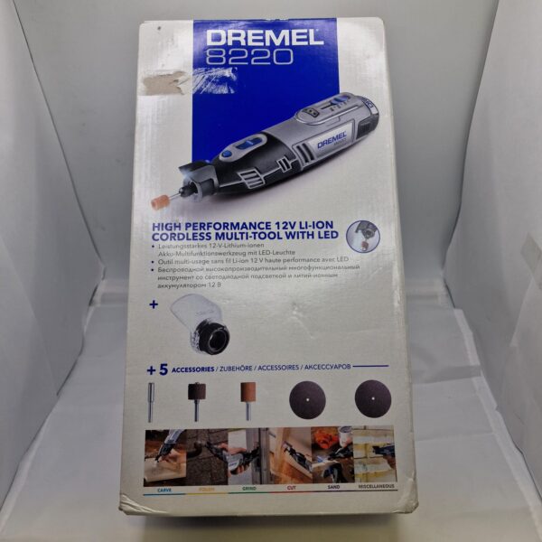 431922 2 MULTIHERRAMIENTA DREMEL 8220+ ACCESORIOS * A ESTRENAR