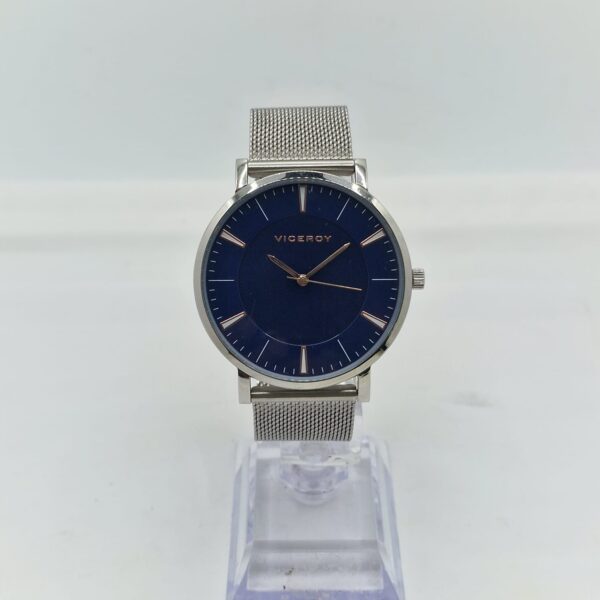 440824 1 RELOJ VICEROY 42331 ESFERA AZUL CORREA ACERO