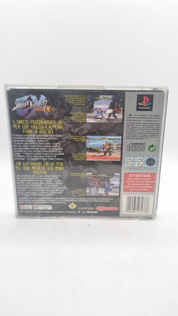 456432 2 VIDEOJUEGO PS1 STREET FIGHTER PLUS