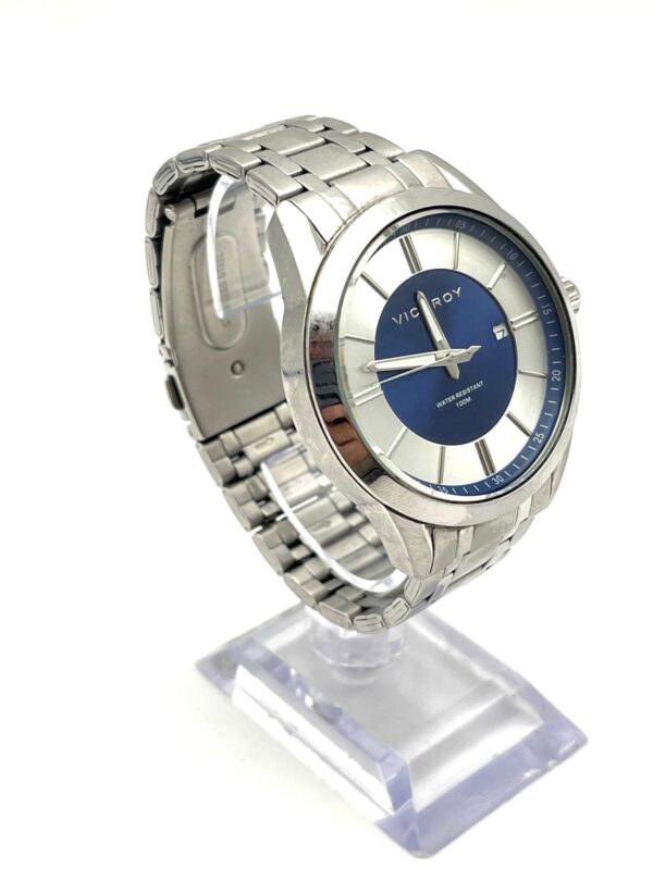 483154 3 RELOJ VICEROY 401191 AZUL CORREA ACERO