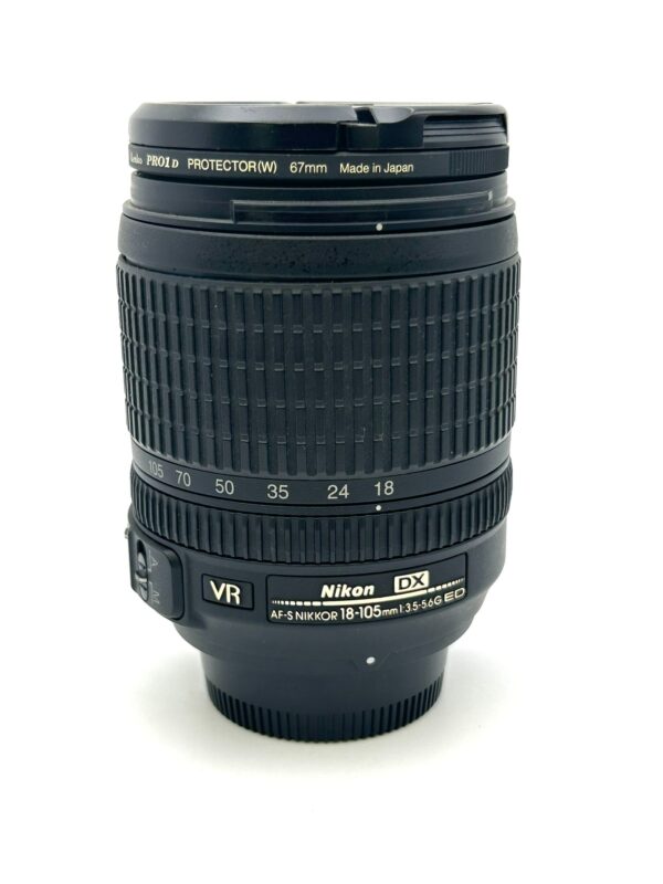 495821 1 OBJETIVO NIKON AF-S NIKKOR 18-105MM 1:3.5-5.6G ED DX VR + FUNDA