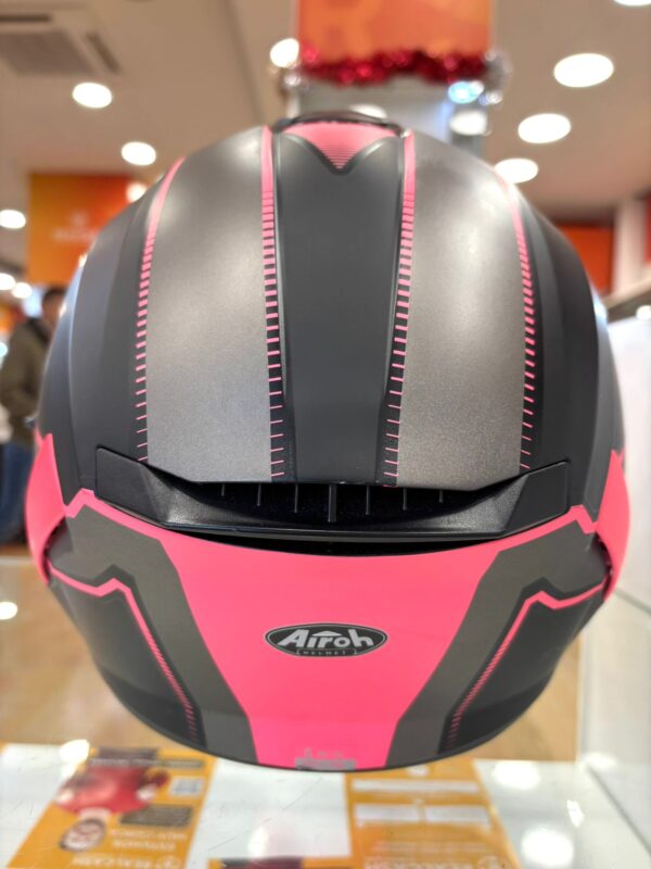 499284 4 CASCO AIROH SPARK SHOGUN ROSA MATE TALLA S