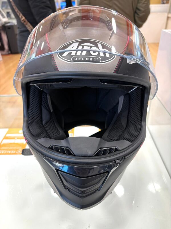 499284 6 CASCO AIROH SPARK SHOGUN ROSA MATE TALLA S