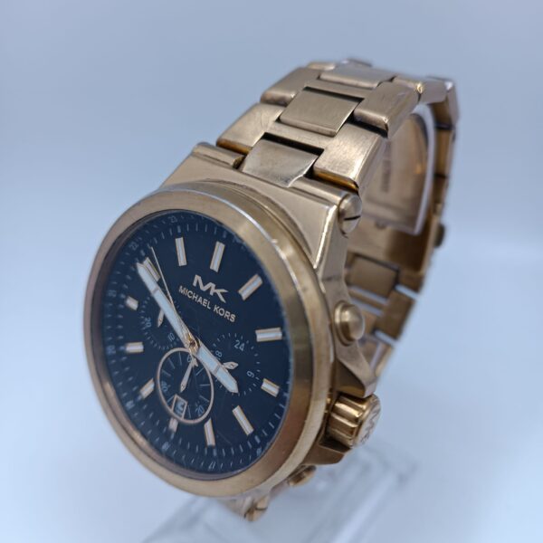 501869 3 RELOJ MICHAEL KORS MK8731 DYLAN DORADO ESFERA NEGRA