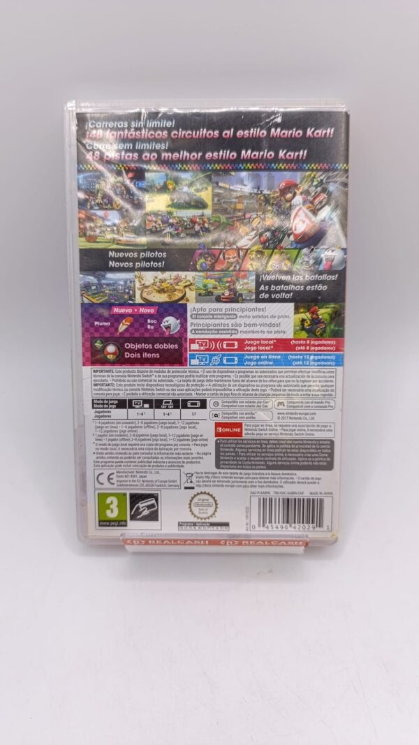 502843 2 VIDEOJUEGO NINTENDO SWITCH MARIO KART 8 DELUXE