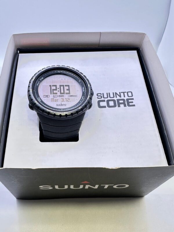 503418 2 RELOJ SUUNTO DIGITAL CORE BLACK + CAJA + MANUAL