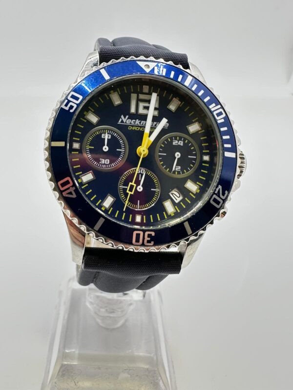 503450 1 RELOJ DE CUARZO NECKMARINE CRONÓGRAFO AZUL