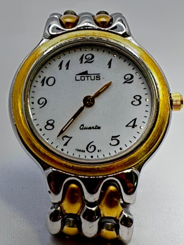 506063 2 RELOJ VICEROY 15036 PLATEADO ESFERA BLANCA/CORREA DE METAL