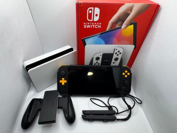 506480 2 CONSOLA NINTENDO SWITCH OLED + CAJA + ACC + FUNDA