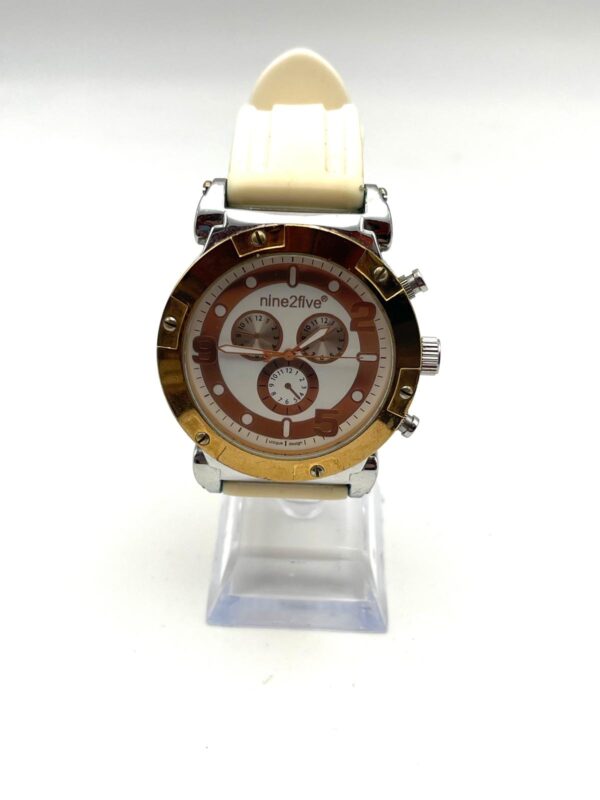 506828 1 RELOJ NINE2FIVE ROMA BLANCO