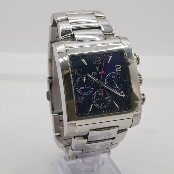 507732 2 RELOJ FESTINA F20652 ESFERA CUADRADA AZUL