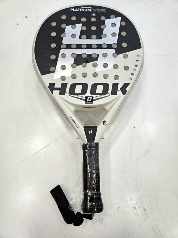 508092 1 scaled PALA DE PADEL HOOK PLATINIUM WHITE EDITION A ESTRENAR