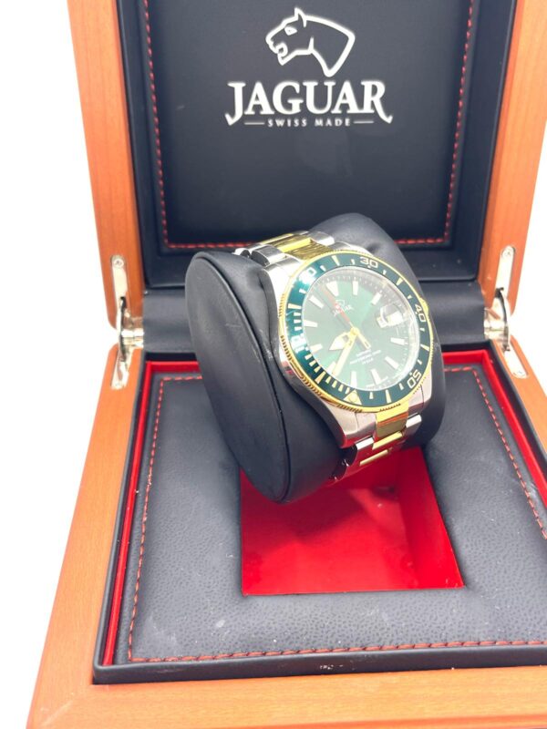 508313 3 RELOJ JAGUAR J863/4 PRO DIVER VERDE + CAJA