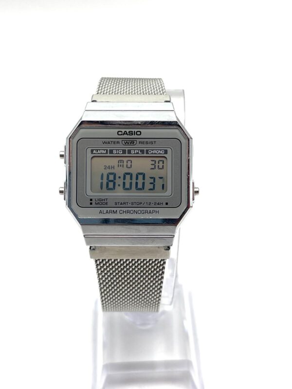 508723 4 RELOJ CASIO 593 GRIS