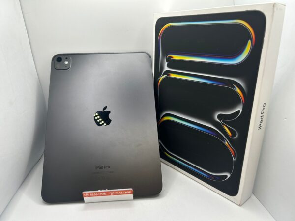 508834 6 TABLET IPAD PRO M4 2024 256GB WIFI + CAJA + CABLE 100% BATERIA