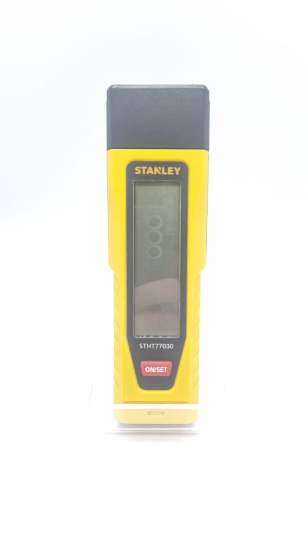 509013 1 MEDIDOR DE HUMEDAD STANLEY STHT77030 AMARILLO + FUNDA